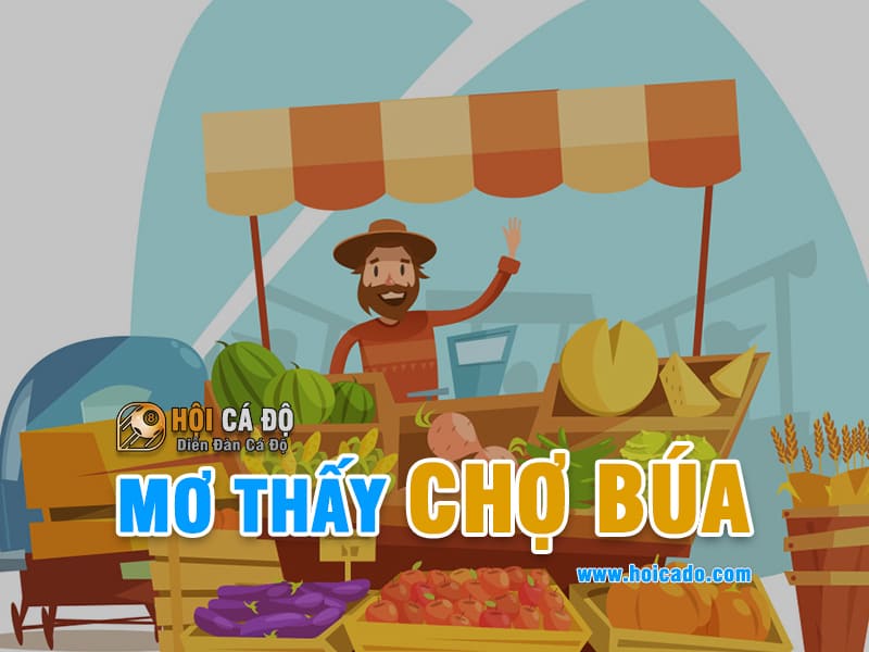 Phân tích điềm báo giấc mơ thấy chợ