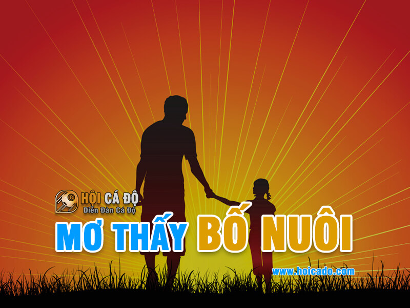 Mơ thấy bố nuôi đánh lô đề số nào ?