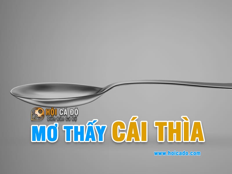 Giải mã điềm báo mơ thấy cái thìa