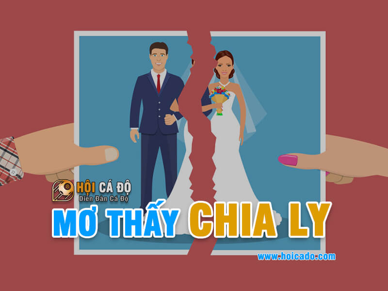 Mơ thấy chia ly đánh con gì ?